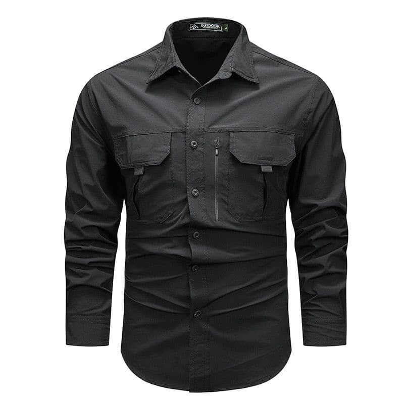 Double Pocket Spandex Shirt